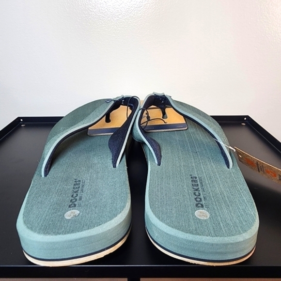 DOCKERS Men's Premium Flip Flop Sandals Size XL 12-13 - Picture 5 of 11